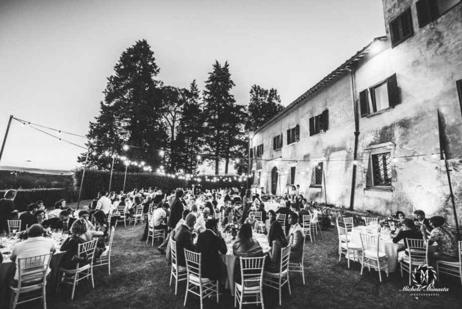 Beautiful dinner party at Villa Nozzole - Greve in Chianti - Tuscany